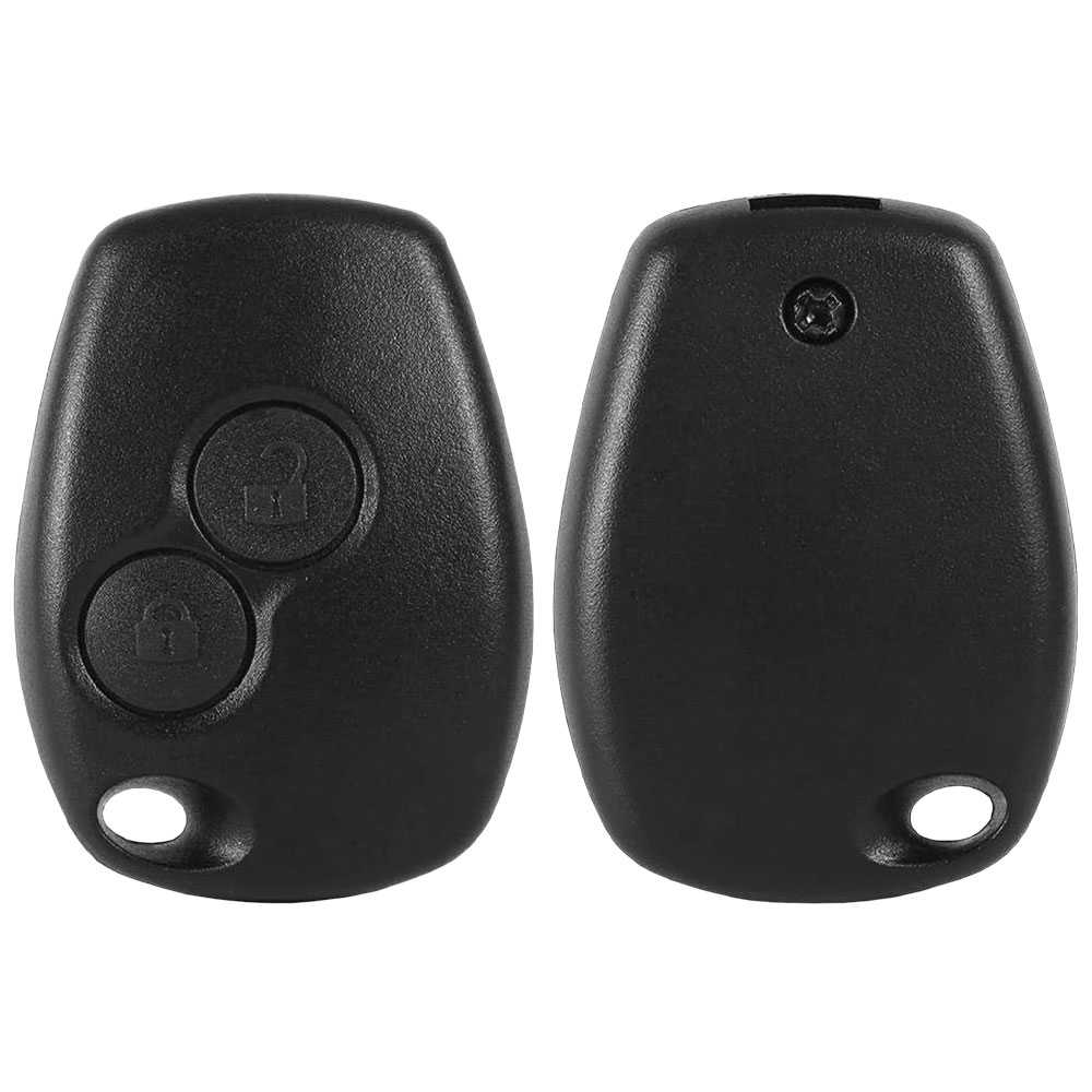 Carcasa Llave de Mando 2 Botones Compatible con Dacia Duster Logan Lodgy Sandero