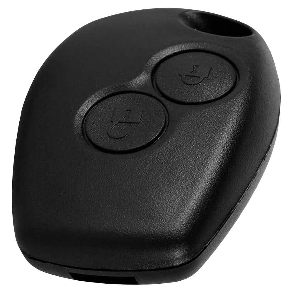 Carcasa Llave de Mando 2 Botones Compatible con Dacia Duster Logan Lodgy Sandero