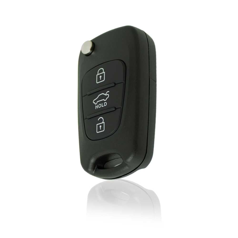 Carcasa Llave de Mando 3 Botones Compatible con KIA Rondo Sportage Soul