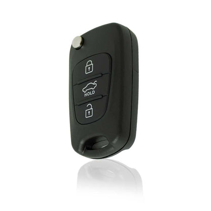 Carcasa Llave de Mando 3 Botones Compatible con KIA Rondo Sportage Soul