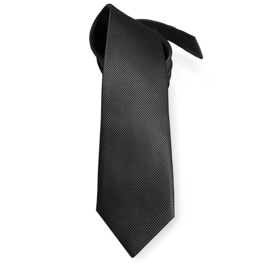 OcioDual Corbata Negra, Corbata Hombre, Clásica, Elegante para Celebraciones, Eventos, Corbatas Bodas, Fiestas, Empresarios,