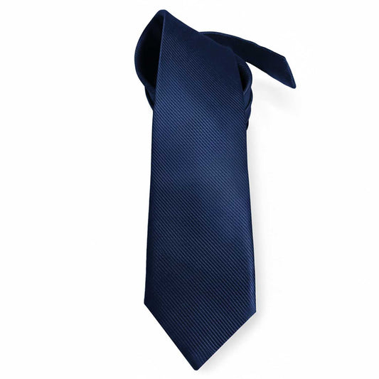 OcioDual Corbata Azul Marino, Corbata Hombre, Clásica, Elegante para Celebraciones, Eventos, Corbatas Bodas, Fiestas,