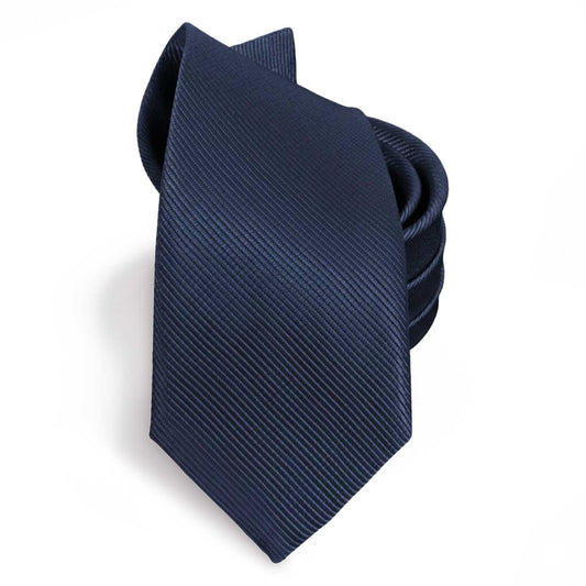 OcioDual Corbata Azul Marino, Corbata Hombre, Clásica, Elegante para Celebraciones, Eventos, Corbatas Bodas, Fiestas,