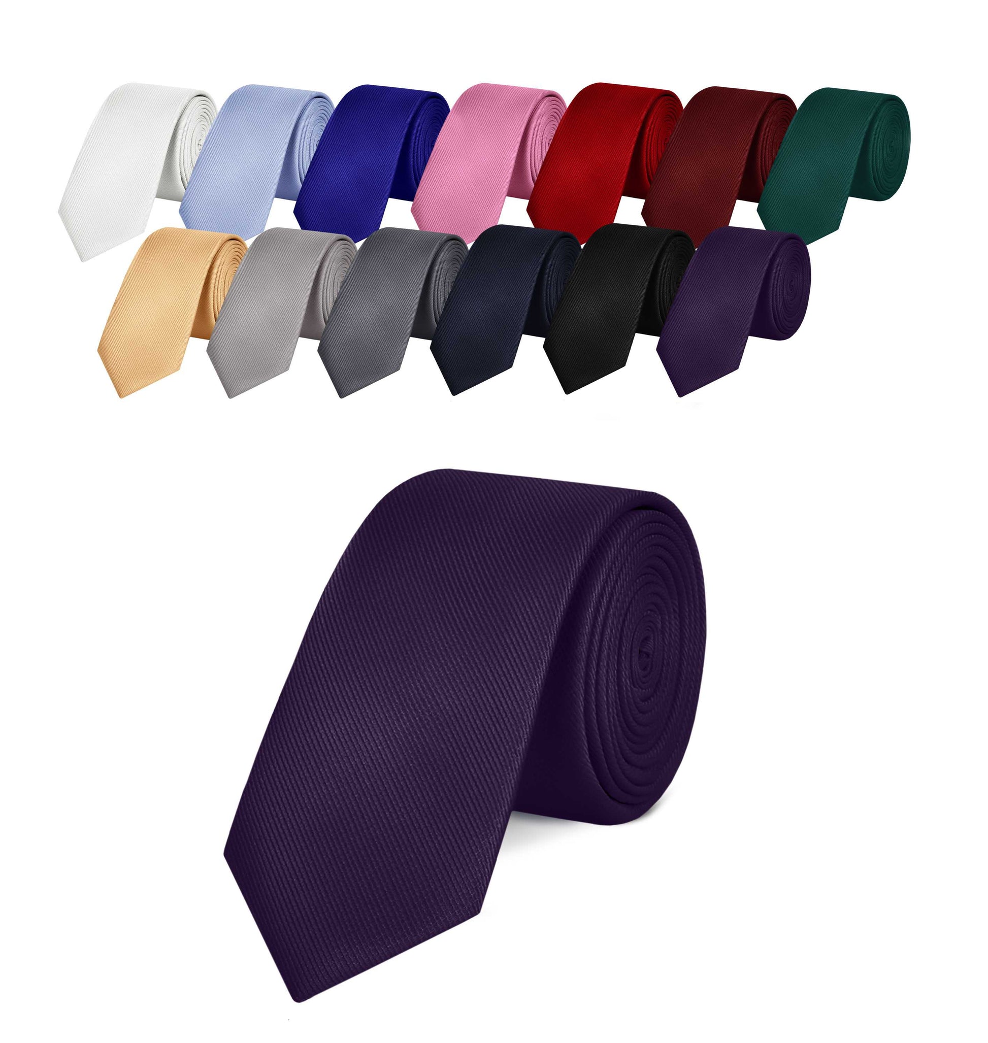 Corbata Violeta Clásica Hecha a mano, Elegante para Celebraciones, Eventos, Bodas, Fiestas y Business, Corbata de Hombre