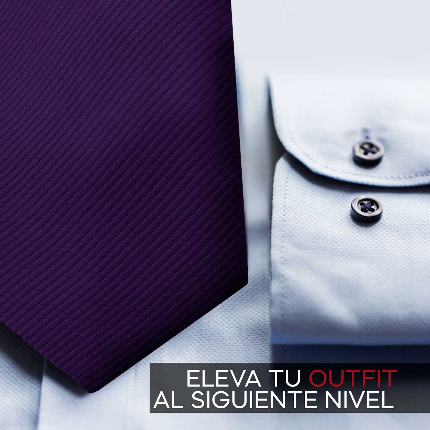 Corbata Violeta Clásica Hecha a mano, Elegante para Celebraciones, Eventos, Bodas, Fiestas y Business, Corbata de Hombre