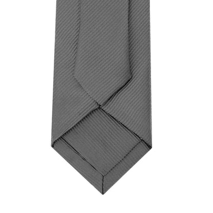 Corbata Gris Clásica Hecha a mano, Elegante para Celebraciones, Eventos, Bodas, Fiestas y Business, Corbata de Hombre