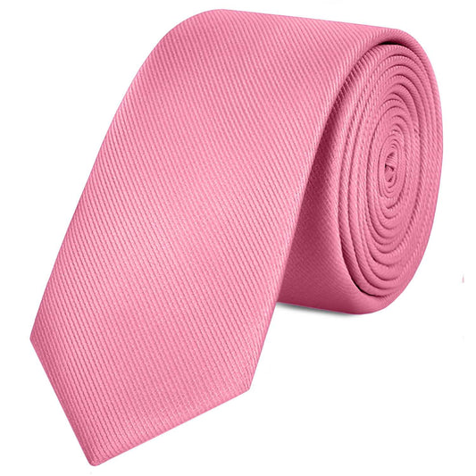 OcioDual Corbata Rosa Hombre, Corbatas de Hombre Modernas, Corbata Elegante Patrón Diagonal para Traje de Boda, Negocios,