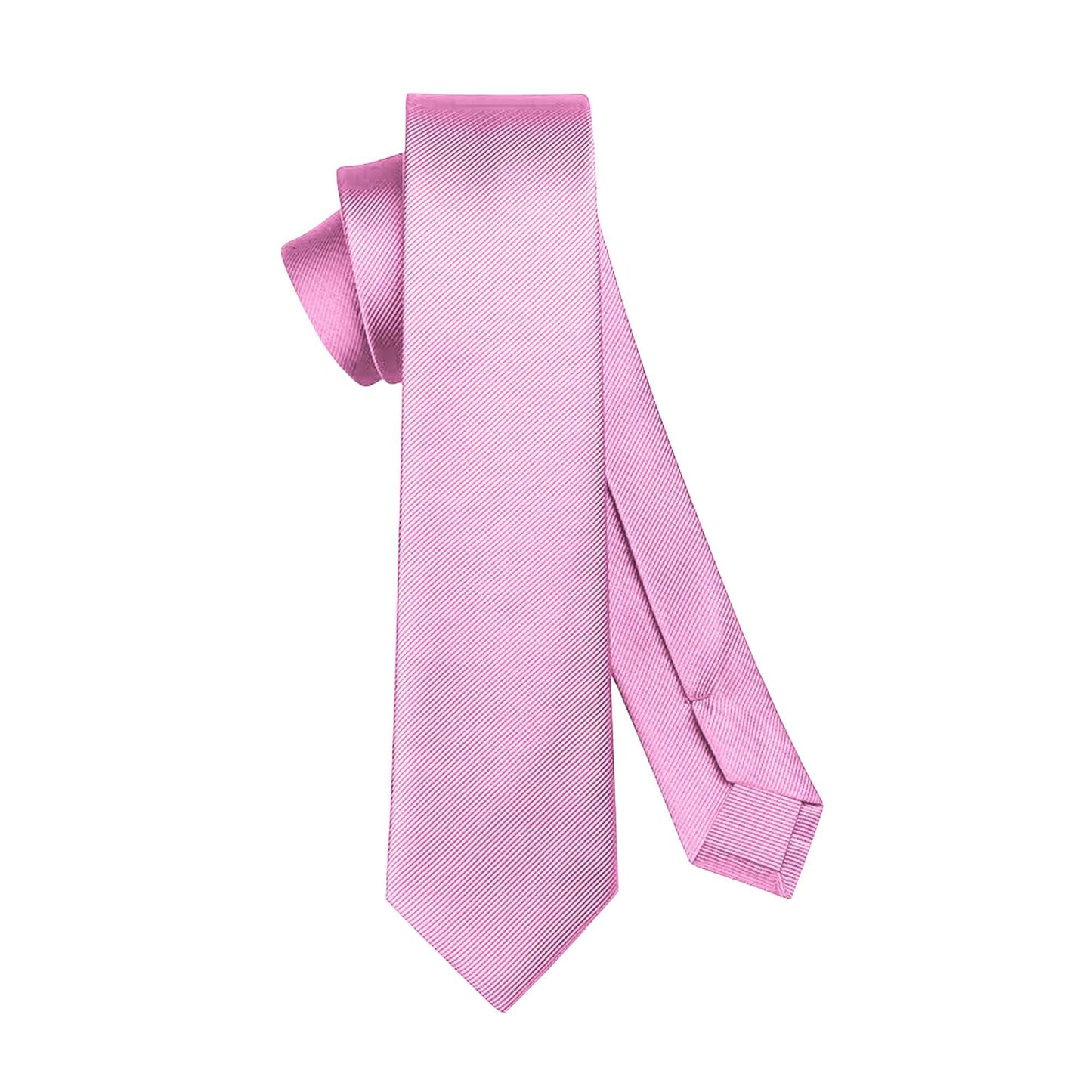 Corbata Rosa Clásica Hecha a mano, Elegante para Celebraciones, Eventos, Bodas, Fiestas y Business, Corbata de Hombre