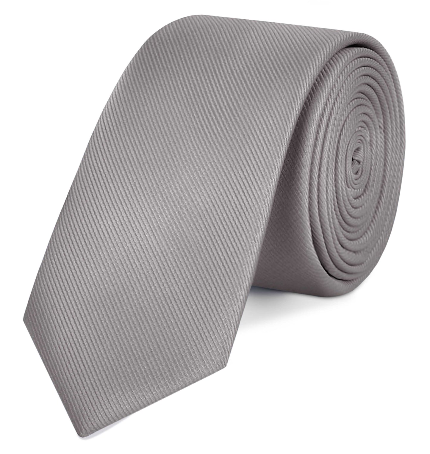 Corbata Gris claro Clásica Hecha a mano, Elegante para Celebraciones, Eventos, Bodas, Fiestas y Business, Corbata de Hombre