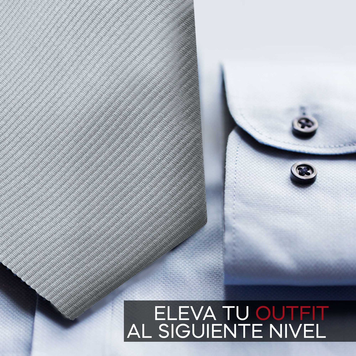 Corbata Gris claro Clásica Hecha a mano, Elegante para Celebraciones, Eventos, Bodas, Fiestas y Business, Corbata de Hombre