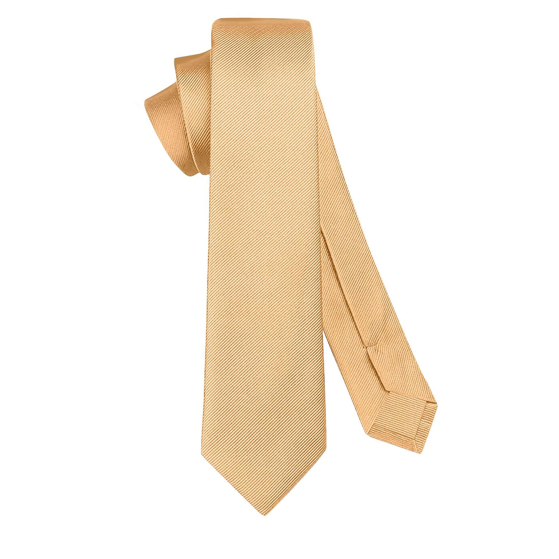 OcioDual Corbata Oro, Corbata Hombre, Clásica, Elegante para Celebraciones, Eventos, Corbatas Bodas, Fiestas, Empresarios,