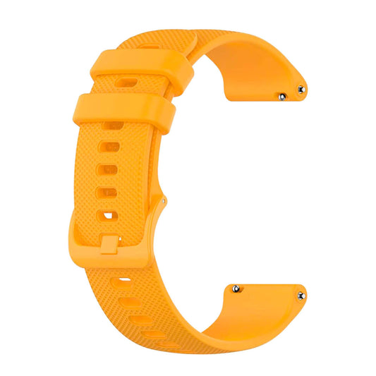 Correa Reloj de Silicona Color Naranja de 20mm, Repuesto para Reloj Inteligente y Tradicional Universal, Liberación