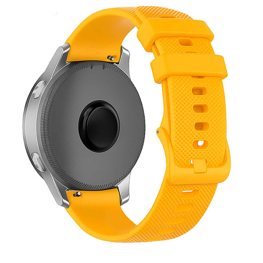 Correa Reloj de Silicona Color Naranja de 20mm, Repuesto para Reloj Inteligente y Tradicional Universal, Liberación