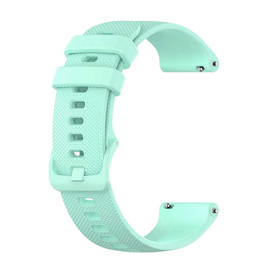 Correa Reloj de Silicona Color Turquesa de 20mm, Repuesto para Reloj Inteligente y Tradicional Universal, Liberación