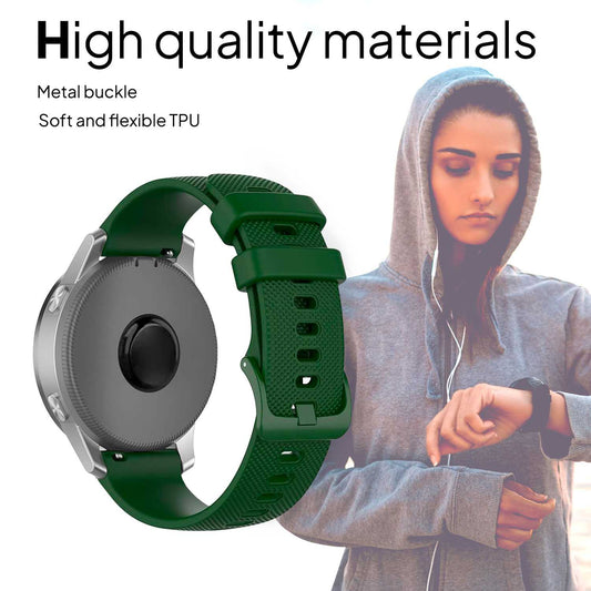 OcioDual Correa Reloj 18mm, Correa Smartwatch, Liberación Rápida, Correas Reloj Inteligente, Recambios para Relojes Inteligentes