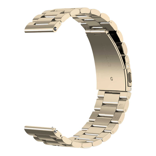 Correa Reloj Correa Metálica Acero Inoxidable Color Oro Blanco 20mm Correa Reloj Inteligente Reloj Hombre Smartwatch Mujer