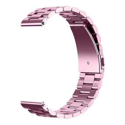 Correa Reloj Correa Metálica Acero Inoxidable Color Rosa 18mm Correa Reloj Inteligente Reloj Hombre Smartwatch Mujer