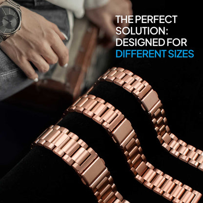 Correa Reloj Correa Metálica Acero Inoxidable Color Rosa Oro 16mm Correa Reloj Inteligente Reloj Hombre Smartwatch Mujer