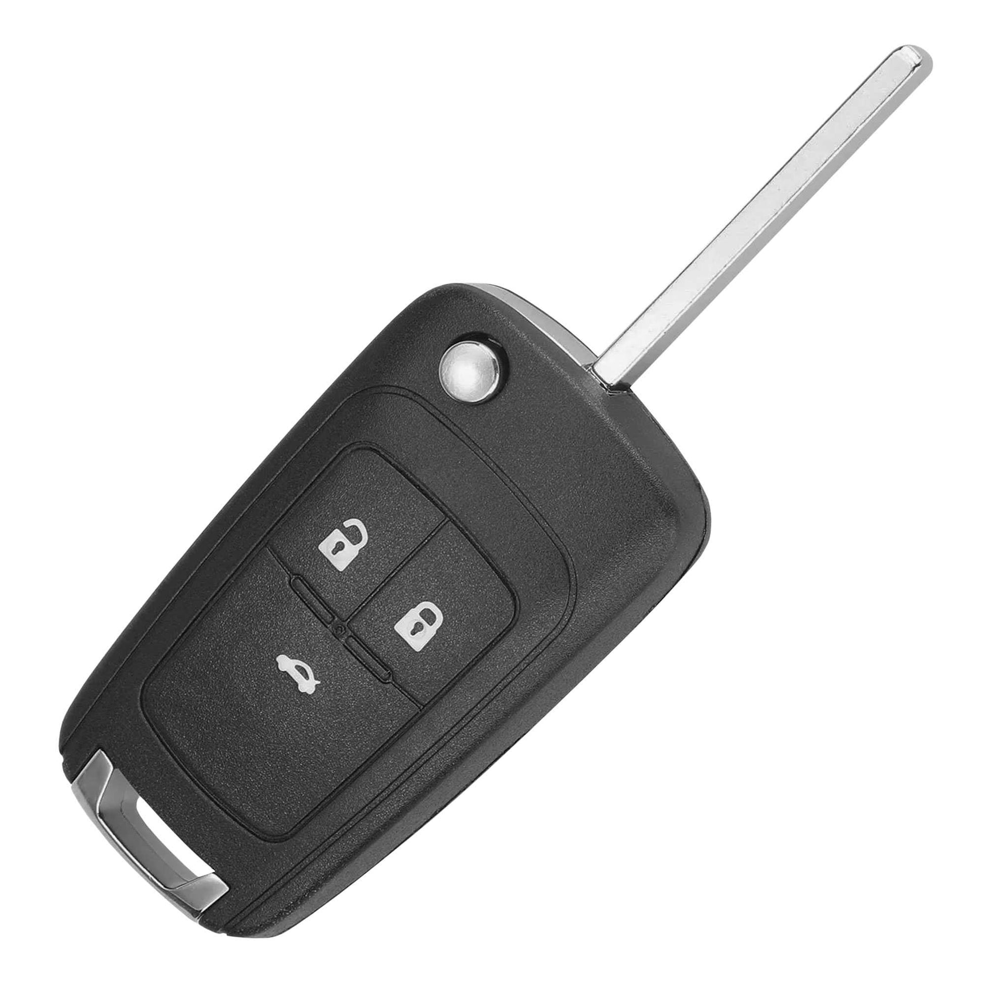 Carcasa De Repuesto Para Llave De Coche Opel/Vauxhall - Compatible Con Insignia, Astra J, Zafira, 4 Botones, Sin Electrónica