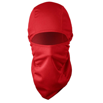 Máscara Pasamontañas 6 en 1 color Rojo para Motocicleta, Ciclismo, Esquí, Senderismo, Máscara, Braga, Gorro