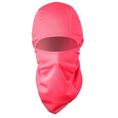 Máscara Pasamontañas 6 en 1 color Rosa para Motocicleta, Ciclismo, Esquí, Senderismo, Máscara, Braga, Gorro