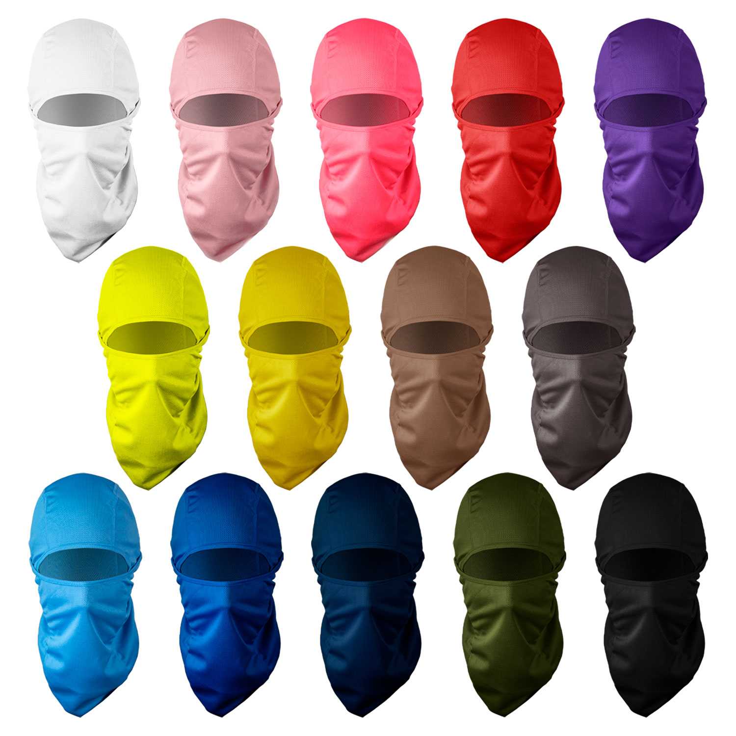 Máscara Pasamontañas 6 en 1 color Lila para Motocicleta, Ciclismo, Esquí, Senderismo, Máscara, Braga, Gorro