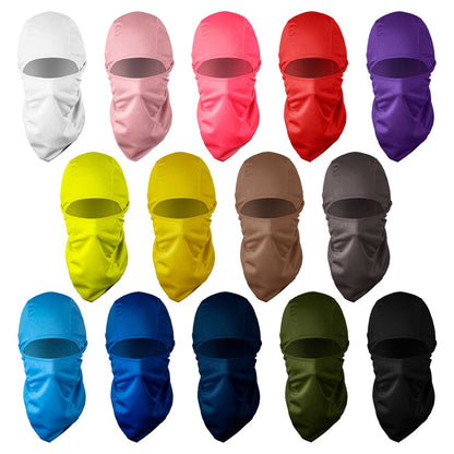 Máscara Pasamontañas 6 en 1 color Lila para Motocicleta, Ciclismo, Esquí, Senderismo, Máscara, Braga, Gorro