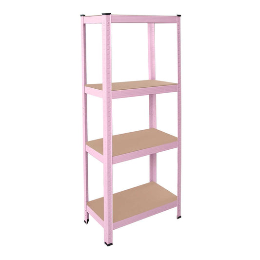 Estanteria Metalica Tiny Rosa, Estante Ideal para Hogar, Estanterias Trastero, Muebles, Oficina, Estanterias Almacenaje