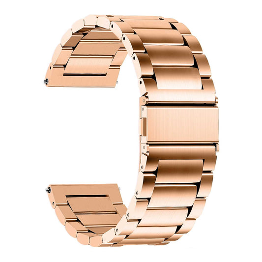 Correa Reloj Correa Metálica Acero Inoxidable Color Rosa Oro 24mm Correa Reloj Inteligente Reloj Hombre Smartwatch Mujer