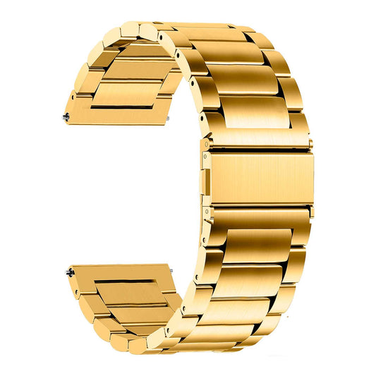 Correa Reloj Correa Metálica Acero Inoxidable Color Oro 24mm Correa Reloj Inteligente Reloj Hombre Smartwatch Mujer