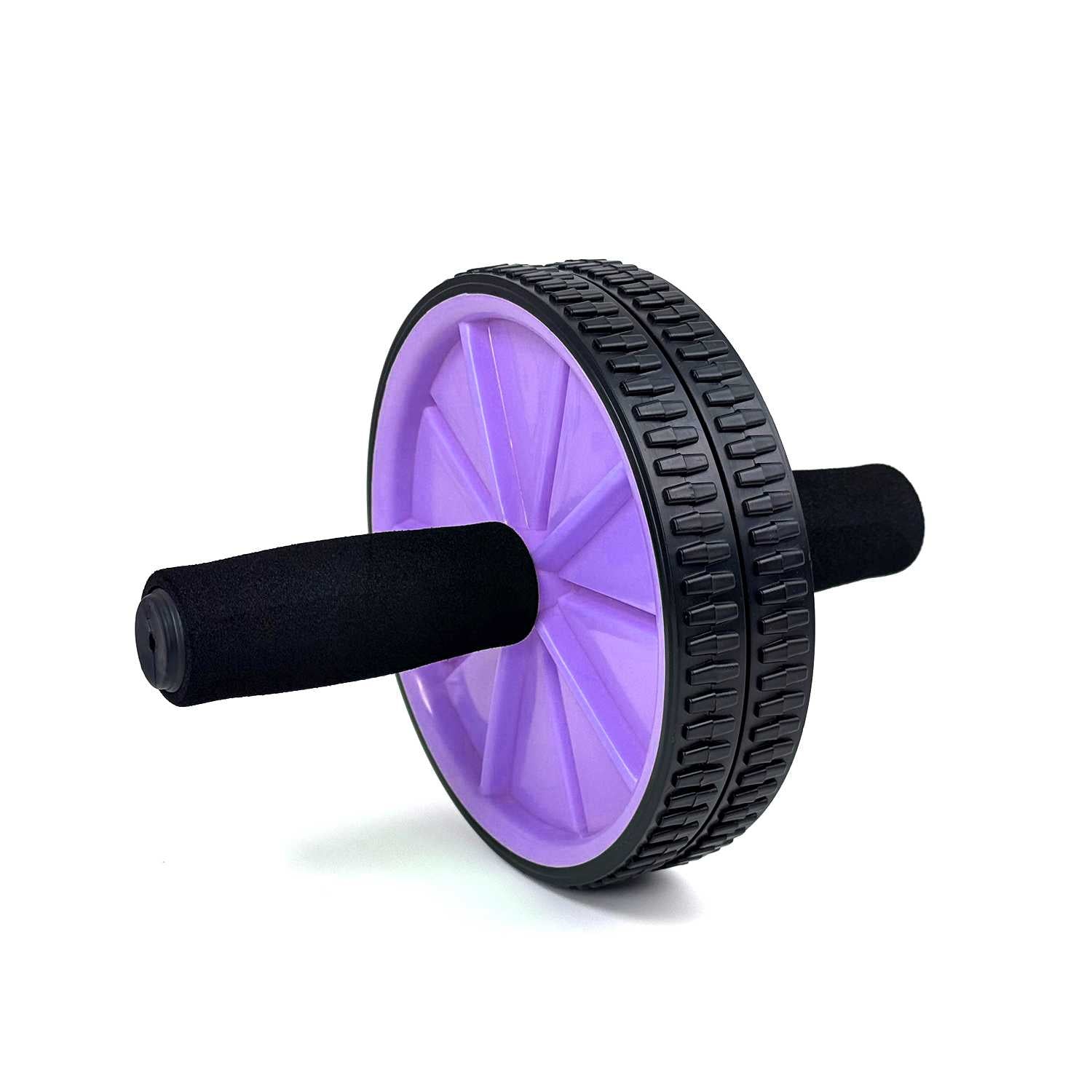 OcioDual Rueda Abdominal, Rodillo Abdominales, Rueda Abdominales con Mango, Ejercicio en Casa, Gym en Casa, Core, Flexibilidad y