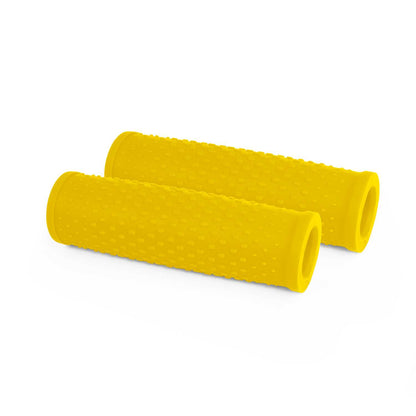 2x Empuñaduras de Goma para Manillar Patinete Eléctrico, Amarillo, Compatible con Xiaomi 1S / M365 / Essential / Pro / Pro 2