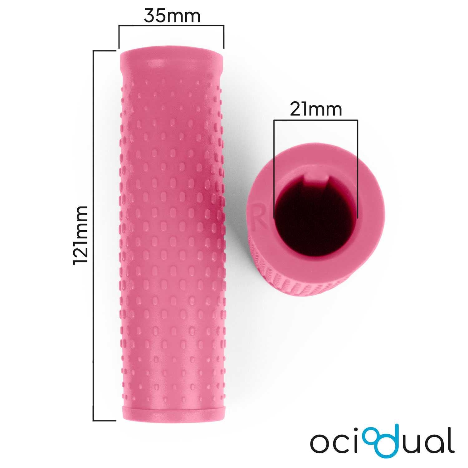 2x Empuñaduras de Goma para Manillar Patinete Eléctrico, Rosa, Compatible con Xiaomi 1S / M365 / Essential / Pro / Pro 2