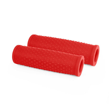 2x Empuñaduras de Goma para Manillar Patinete Eléctrico, Rojo, Compatible con Xiaomi 1S / M365 / Essential / Pro / Pro 2