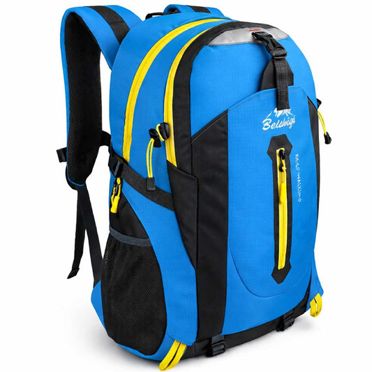 Mochila Senderismo 30L Azul Ligera Impermeable Mochila Viaje Supervivencia Plegable Mochila Mujer Camping Mochila Hombre