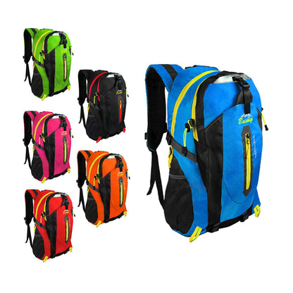 Mochila Senderismo 30L Azul Ligera Impermeable Mochila Viaje Supervivencia Plegable Mochila Mujer Camping Mochila Hombre