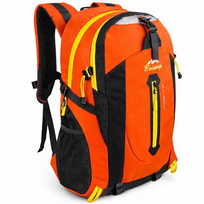 Mochila Senderismo 30L Naranja Ligera Impermeable Mochila Viaje Supervivencia Plegable Mochila Mujer Camping Mochila Hombre