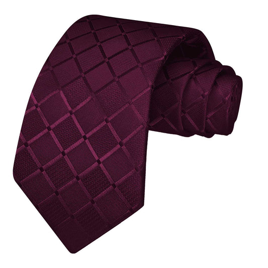 OcioDual Corbata Berenjena, Corbata Hombre con Pañuelo de Bolsillo, Conjunto Elegante para Celebraciones, Eventos, Corbatas