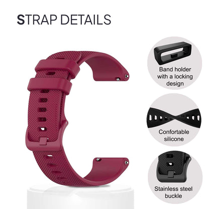 OcioDual 2 Piezas Correa Reloj 20mm, Correa Smartwatch, Liberación Rápida, Correas Reloj Inteligente, Recambios para Relojes