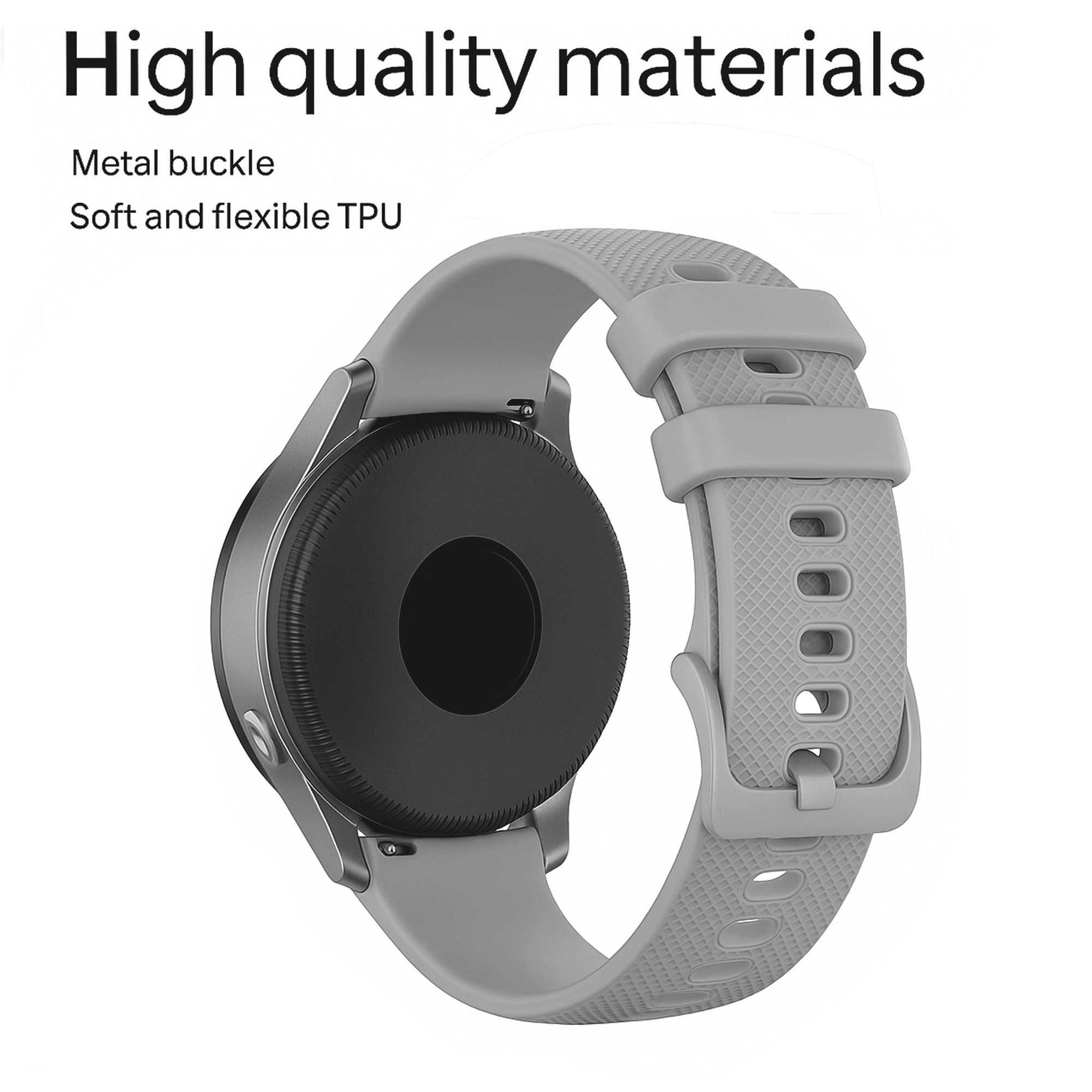 OcioDual 2 Piezas Correa Reloj 20mm, Correa Smartwatch, Liberación Rápida, Correas Reloj Inteligente, Recambios para Relojes