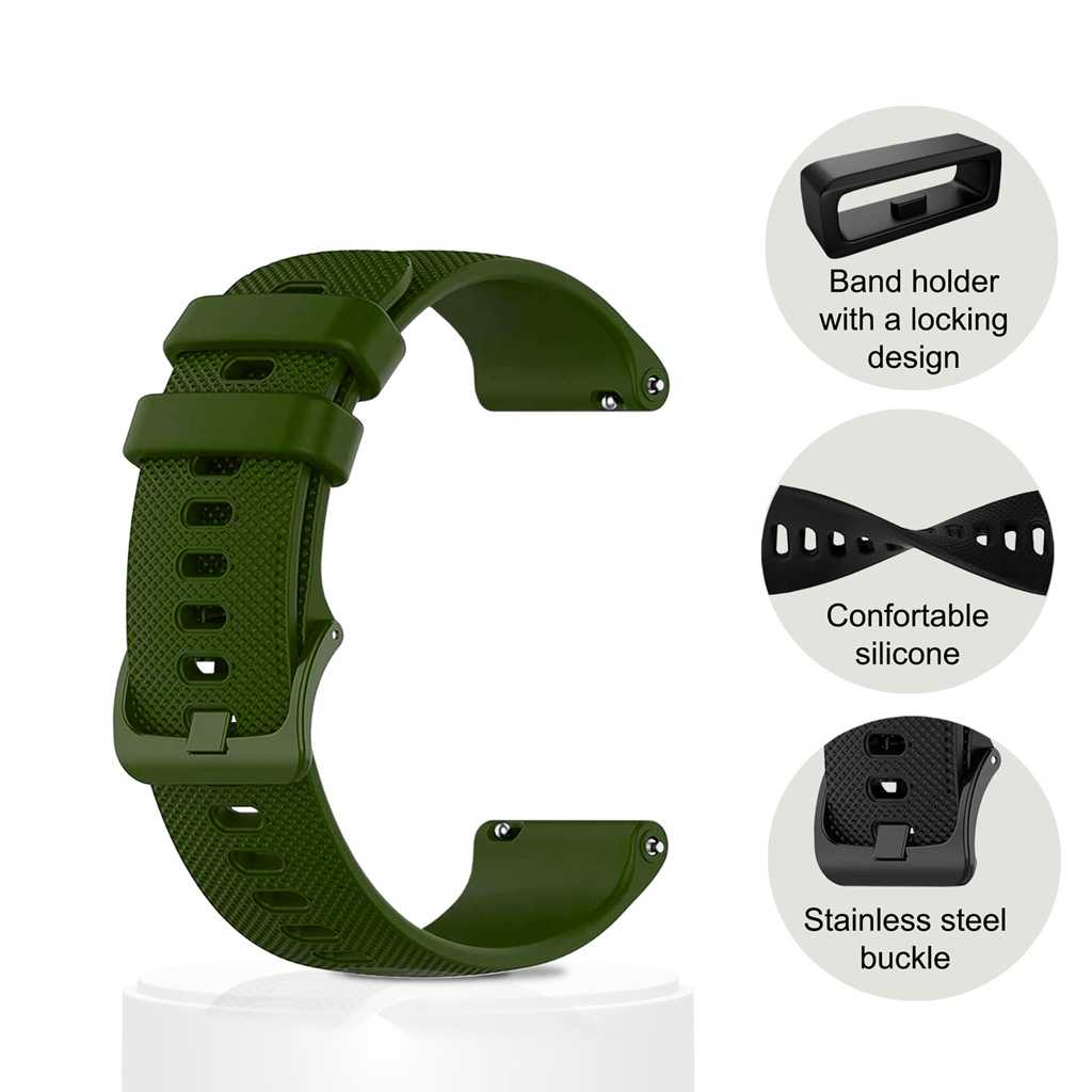 OcioDual 2 Piezas Correa Reloj 20mm, Correa Smartwatch, Liberación Rápida, Correas Reloj Inteligente, Recambios para Relojes