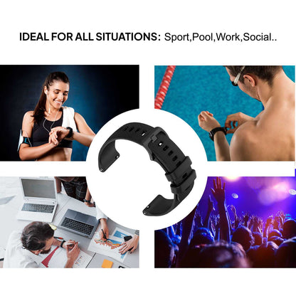 OcioDual 2 Piezas Correa Reloj 22mm, Correa Smartwatch, Liberación Rápida, Correas Reloj Inteligente, Recambios para Relojes