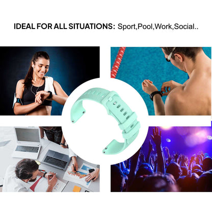 OcioDual 2 Piezas Correa Reloj 18mm, Correa Smartwatch, Liberación Rápida, Correas Reloj Inteligente, Recambios para Relojes