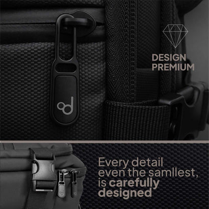 Mochila de Viaje para Cabina 55x40x20 Expandible, Ligera y Resistente. Evita Recargos