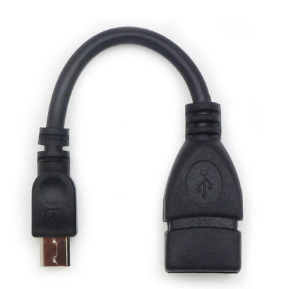 Cable OTG de USB 2.0 Hembra a Micro B Macho Host Negro para Telefonos Smartphones Tablets Adaptador Funcion On The Go