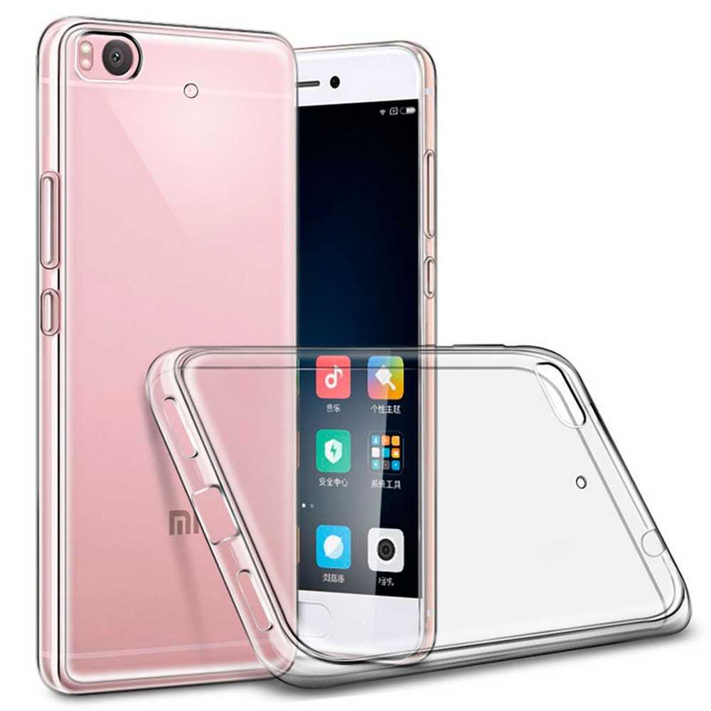 Funda de Silicona TPU para Xiaomi Mi 5s Case Gel Cover Thin Ultrafina Slim Fina