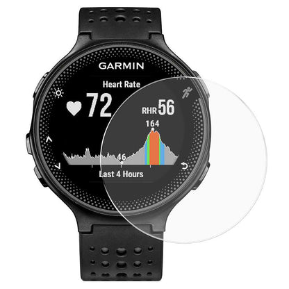 Protector de Pantalla para Garmin Forerunner 235 225 620 220, Dureza 9H, Libre de huellas, Cristal templado, Sin burbujas, 0.3mm