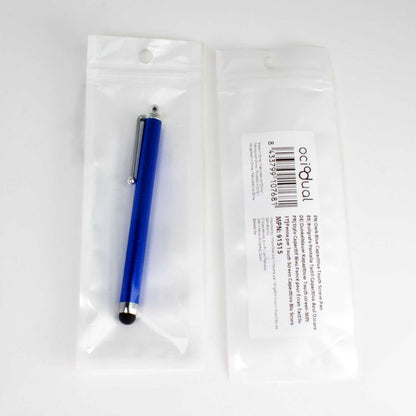 Lápiz para Pantalla Táctil, Lápiz Capacitivo Azul Oscuro para Tablet/iPad/iPhone/Smartphone/Android/IOS, Bolígrafo Táctil