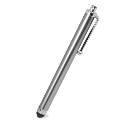 Lápiz para Pantalla Táctil, Lápiz Capacitivo Plata para Tablet/iPad/iPhone/Smartphone/Android/IOS, Bolígrafo Táctil