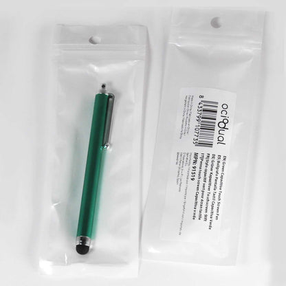 Lápiz para Pantalla Táctil, Lápiz Capacitivo Verde para Tablet/iPad/iPhone/Smartphone/Android/IOS, Bolígrafo Táctil